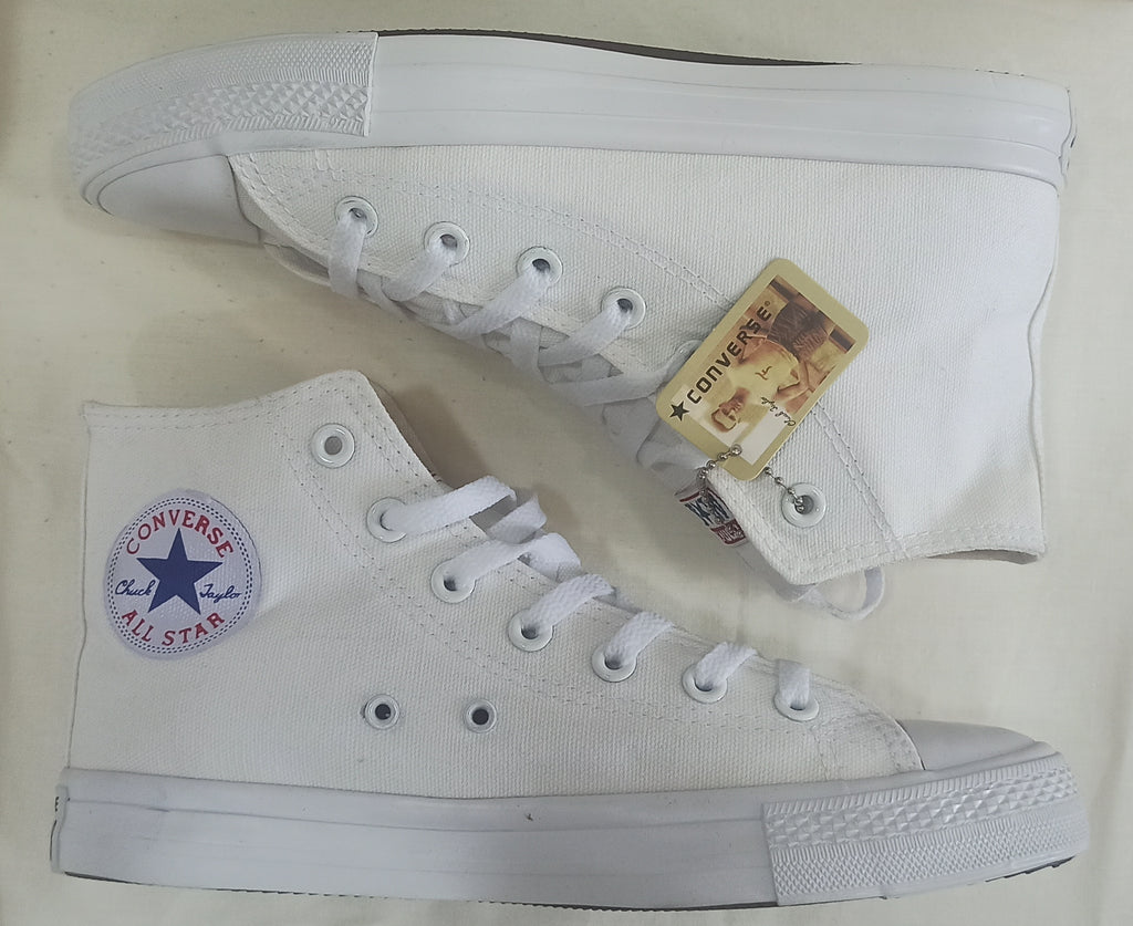 CONVERSE WHITE WHITE